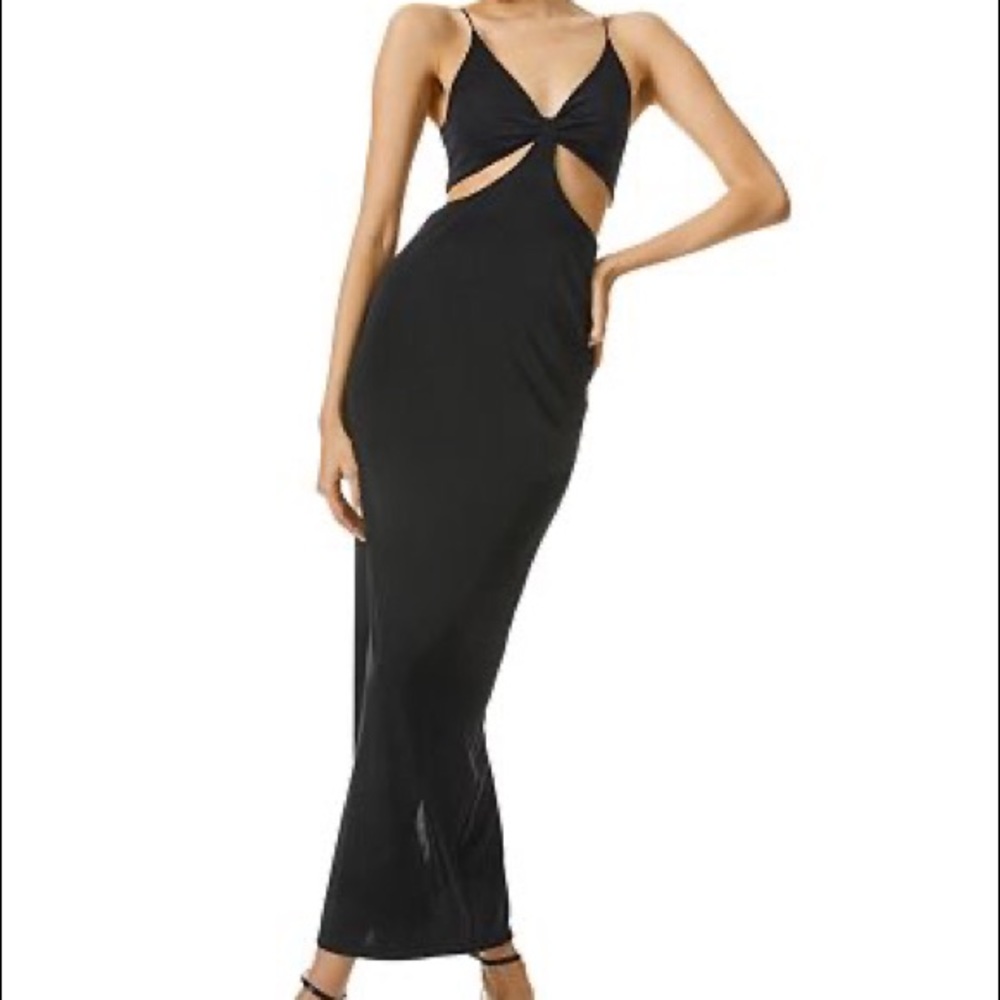 NWT SOLD OUT ALICE + OLIVIA MAXI BLACK 6